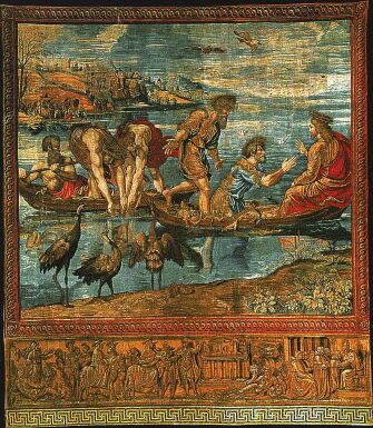Miraculous Draught of the Fishes - tapestry