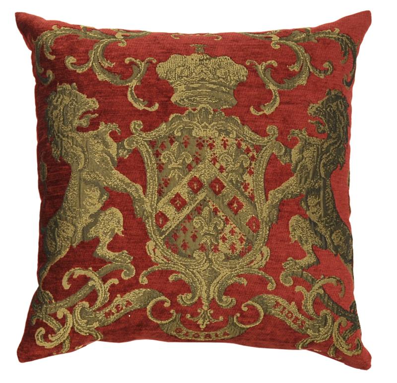 Heraldic Cushion - Red (plain)