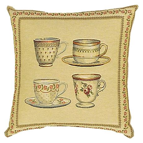 Tea Cups - Clearance Cushion