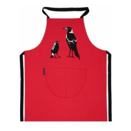 Apron - Magpie, red