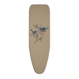 Ironing Board Cover - Blue Fairy Wren, beige