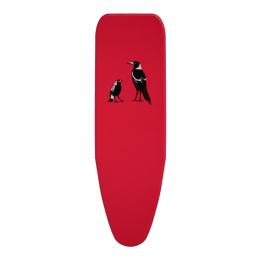 Ironing Board Cover - Magpie, red