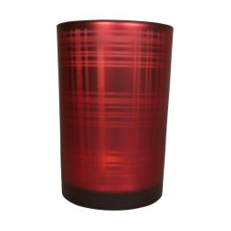 Tea Light - Red Check, large
