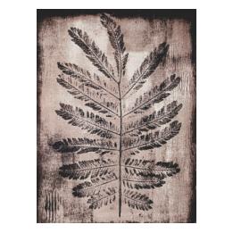 Sepia Drenched Fern - Left