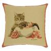 Rose Kitten Bowl - Clearance Cushion