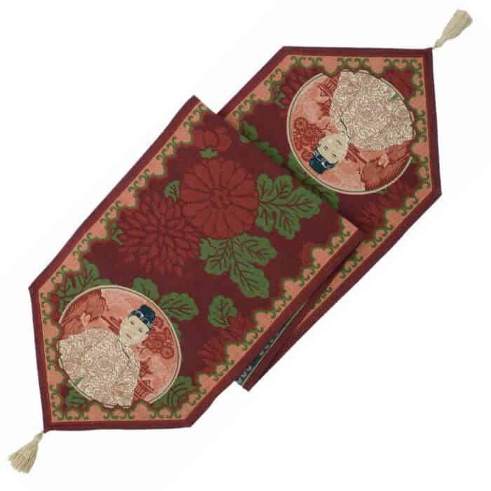 Tablerunner-Ming-Red