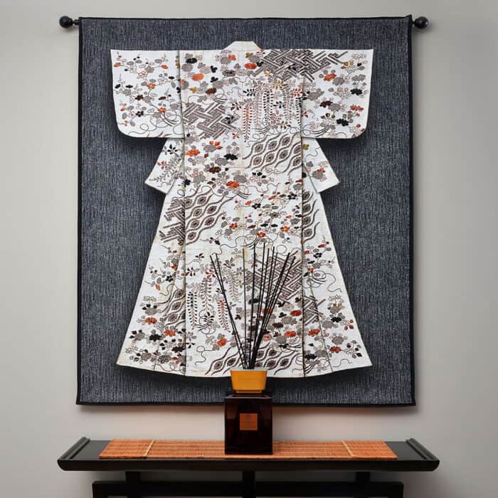 White Kimono Wall Hanging