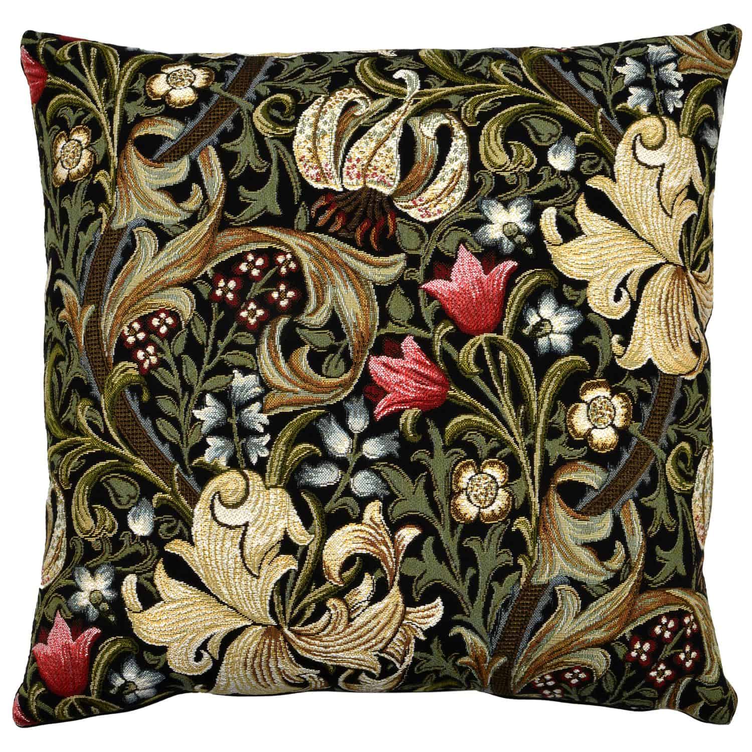 William-Morris-Cushion-Golden-Lily-Square