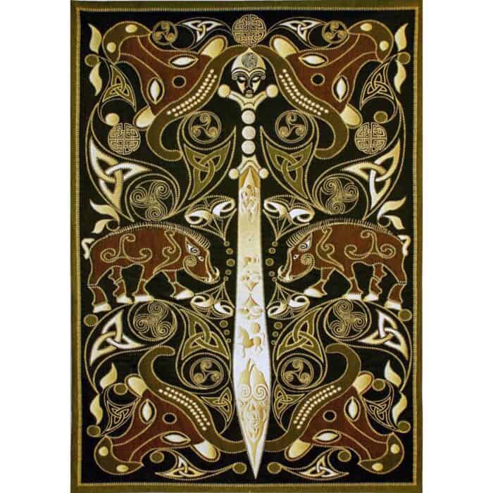 Wallhanging-Celtic-Sword