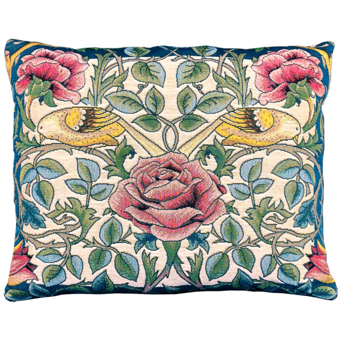 William Morris Beige Rectangle Cushion